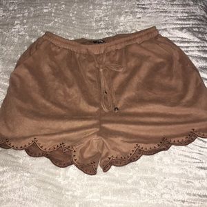 tcec tan shorts